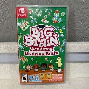 Nintendo Big Brain Academy: Brain vs. Brain - Red and Green